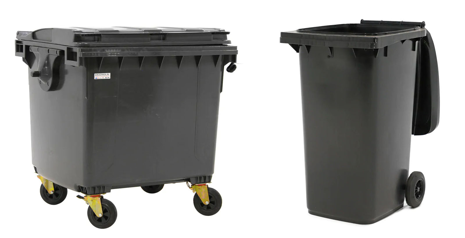 Residual waste container